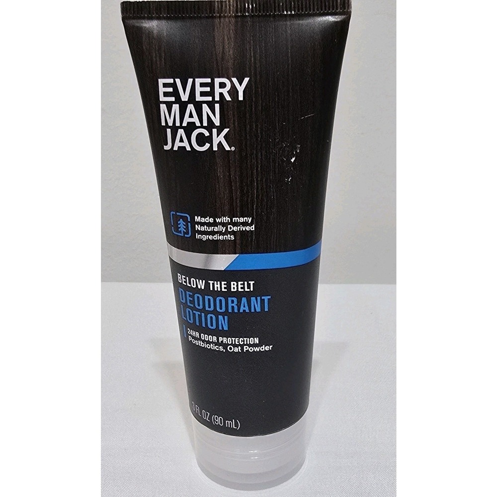 Every Man Jack Below the Belt Deodorant Lotion 24 HR Protection